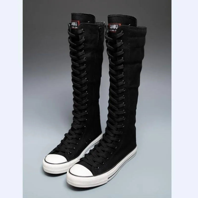 High Top Boot Lace-Up -