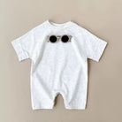 Keep your baby boy comfy and cute with this basic romper, perfect for ages 0-1 year! -
