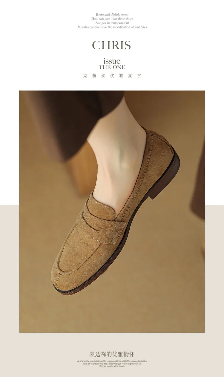 Brown Casual Flats -