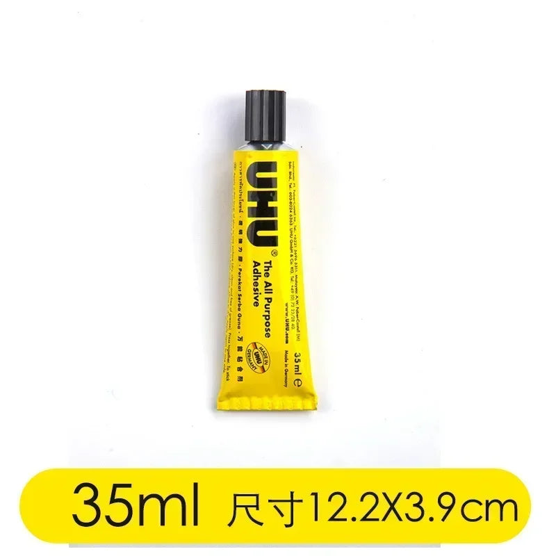 UHU German Super Glue Has Very Good Toughness Multifunctional Soft Glue Super Glue FOR MOOD Textile Porcelain Pape Metal Rubber -