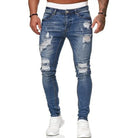 New Men's Ripped Slim Fit Jeans -