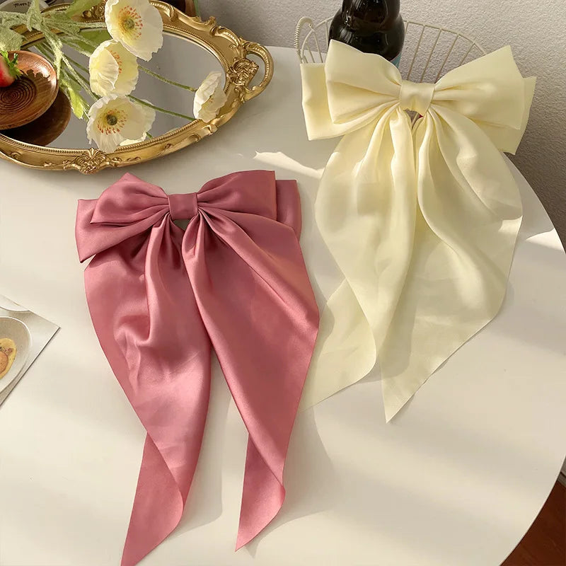 Bow Ribbon Hair Clip for Girls -