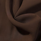 Brown Dress for Women Backless Slim Fit Long Sleeve -