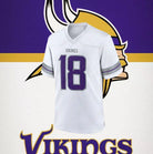 Men and Women Jersey Justin Jefferson Vikings Game Jersey #18 -