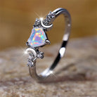 Rose Gold Silver Color Rings -