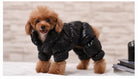 Keep your furry friend warm and stylish in the winter with this dog jumpsuit romper—perfect for overall comfort and coziness! -