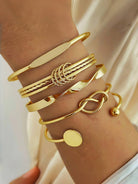 Twisted Knot Bracelet Set -