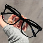 3pcs Unisex Square Frame Blue Light Blocking Glasses -