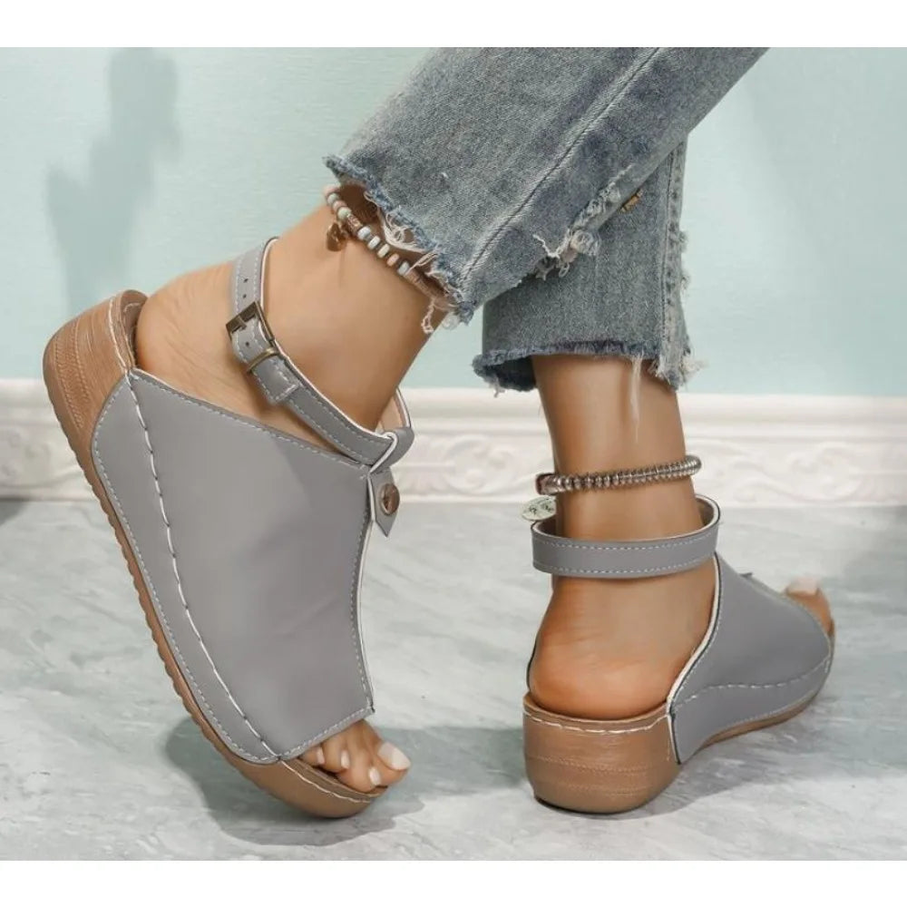 Shoes for Women Sandals Summer Medium Heel Ladies Shoes on Offer White Heels Luxury Fashion New in Platform Sneakers Light -