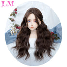 Elevate your style with this 38-inch long ombre brown, red, and blonde highlight straight lace front wig. Perfect for a chic and trendy look, this wig offers versatility and glamour for various occasions. -