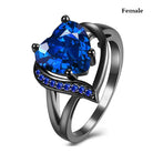 Fashion Couple Rings Romantic -