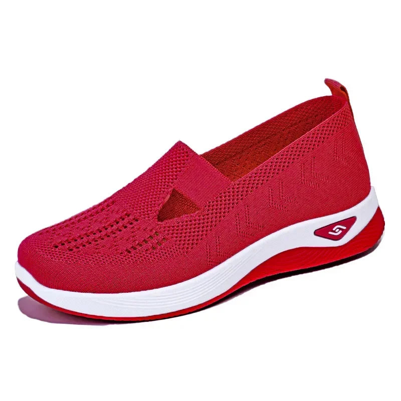 Women's Shoes Summer 2025 Casual Sneakers Breathable Slip On Walking Shoes Lightweight Outdoor Flat Sports Free Shipping -