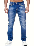 Men's Casual Breathable Cozy Denim Jeans -
