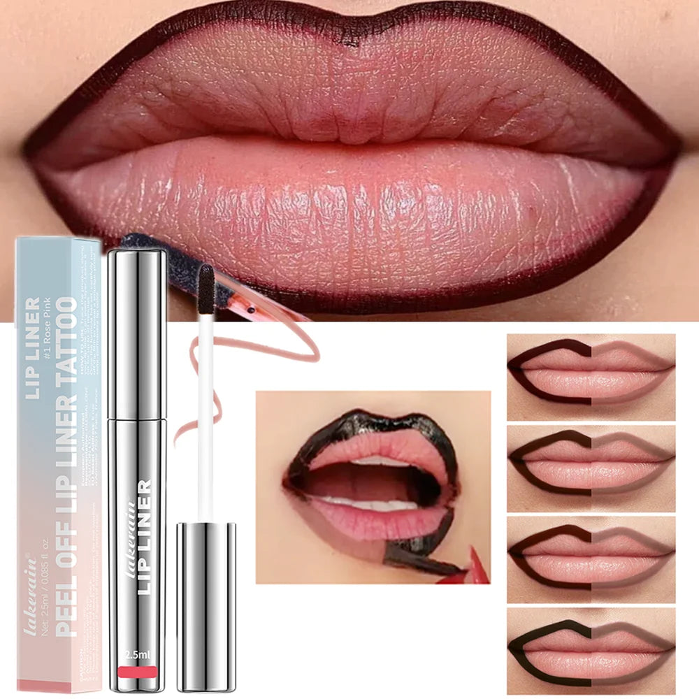 Enhance your look with this waterproof lip liner that also acts as a long-lasting lipgloss. Enjoy a precise application and a smudge-proof finish that stays in place throughout the day! -