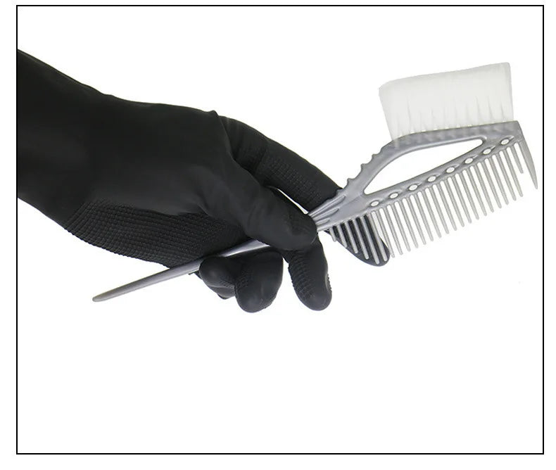 Hairdressing Heat Resistant Gloves Hair Straightener Perm Gloves Salon DIY Hair Styling Tools Anti-skid Hair Dying Gloves -