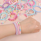 10/20/30Pcs Colorful Beads Bracelet Kids -