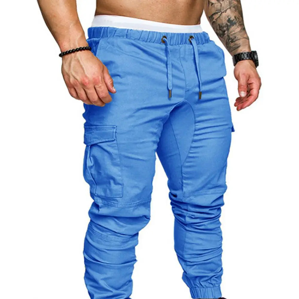 Men Skinny Cargo Pants -