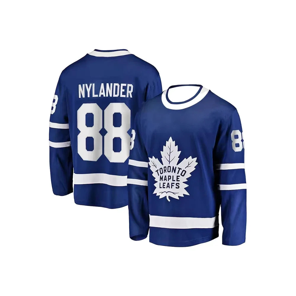 Toronto Ice Hockey Maple Leaf No.34 Long Sleeve T-shirt Men's -