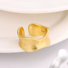 Sterling Silver Hollow Out Rings -