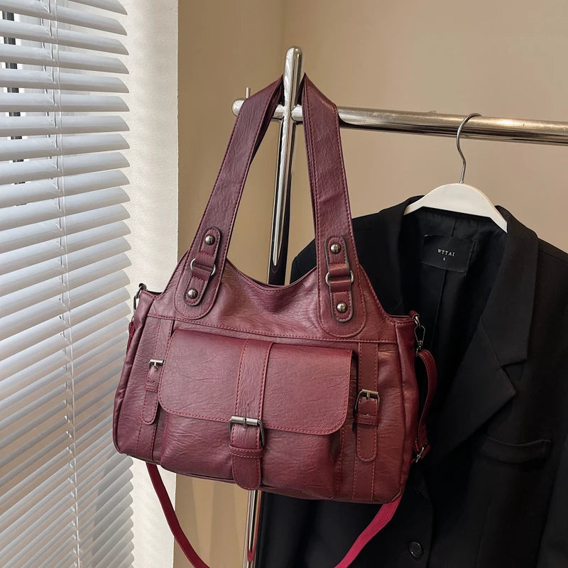 Make a statement with these luxurious handbags for women, crafted from leather and designed to be worn as shoulder bags. Elevate your style with these sac de luxe femme accessories, perfect for a chic and sophisticated look! -