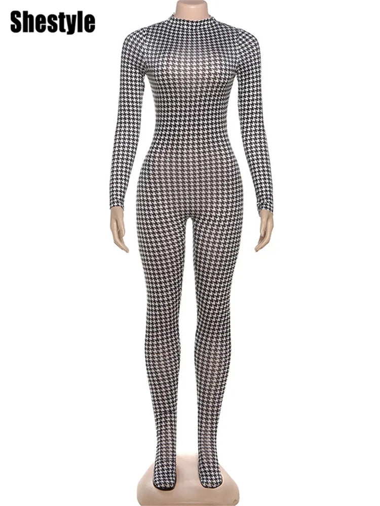 Plaid Jumpsuit for (Women) -