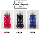 Keep your furry friend warm and stylish in the winter with this dog jumpsuit romper—perfect for overall comfort and coziness! -