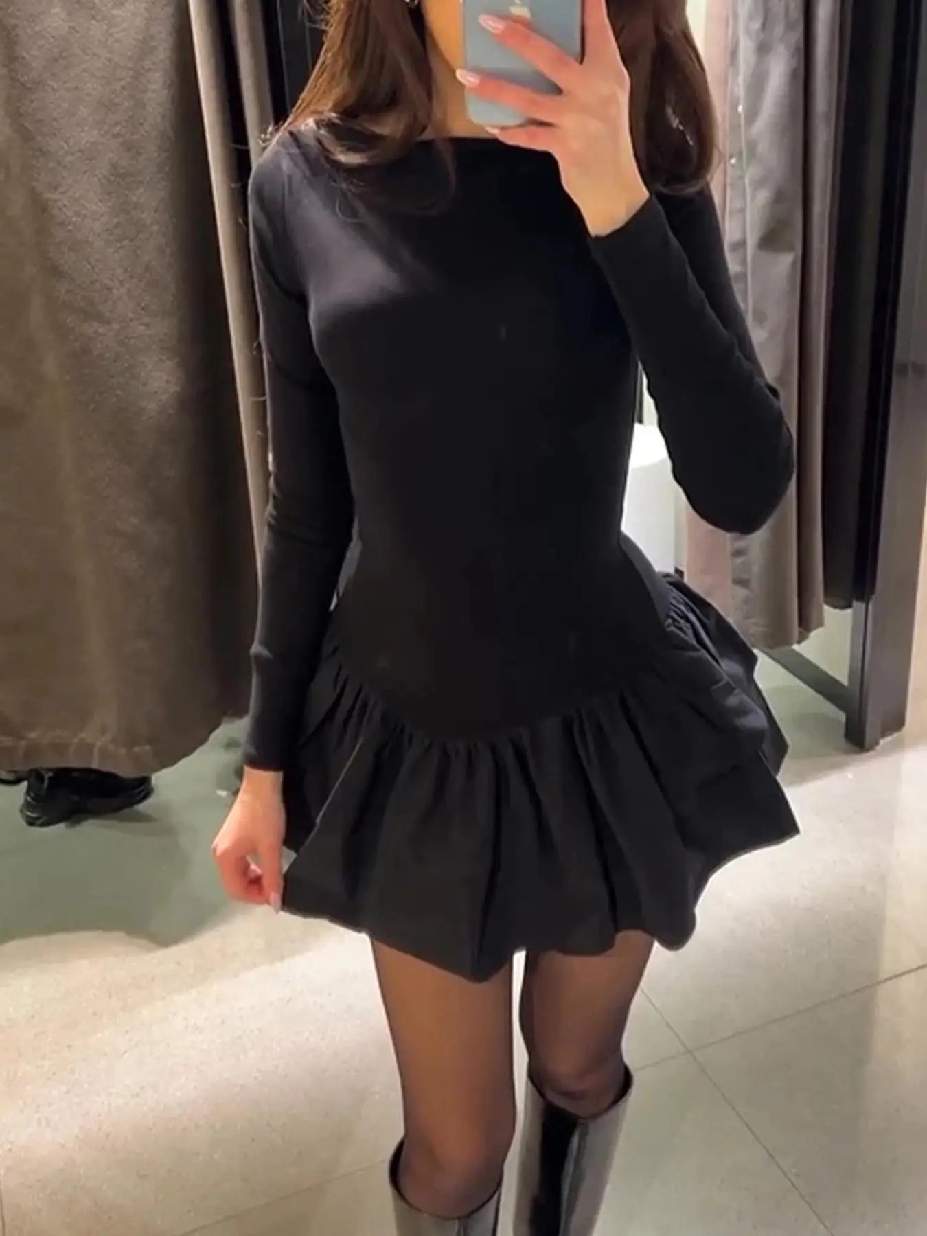 Slim Fit Mini Dress for woman -