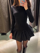 Slim Fit Mini Dress for woman -