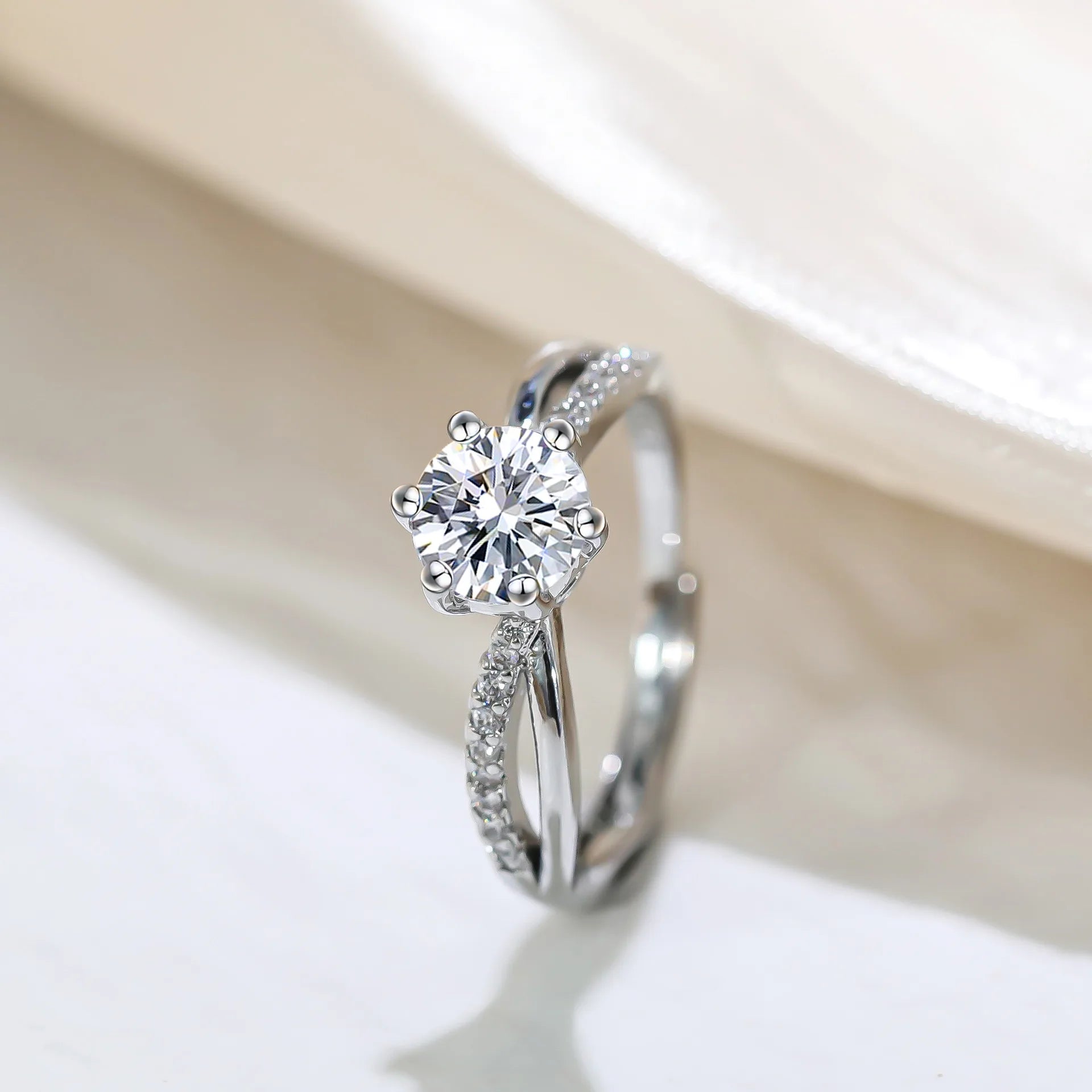 Classic 4-Prong Solitaire Ring -