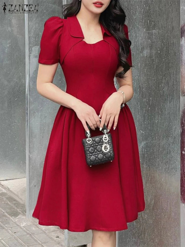 Elegant A-Line Party Dress -