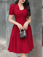 Elegant A-Line Party Dress -