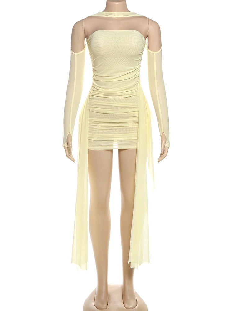 Dress+Shawl -