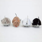 1Pc Funny Lifelike Plush Mouse Running Rat Toy for Cats & Dogs -