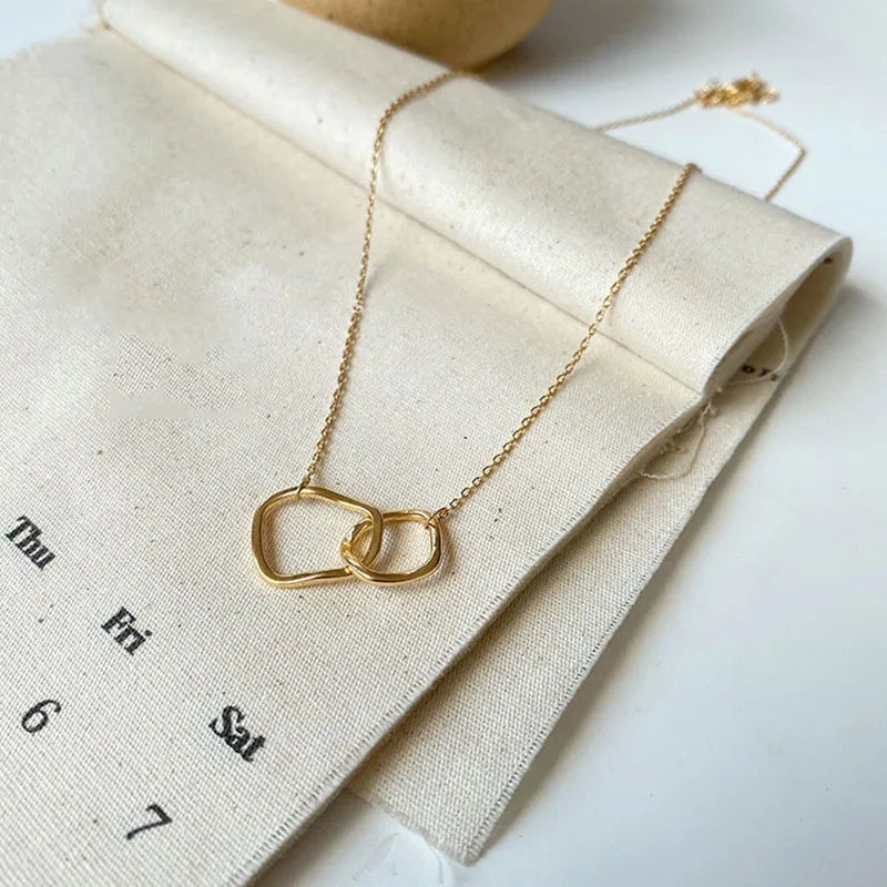 Two Round Shaped Necklaces -