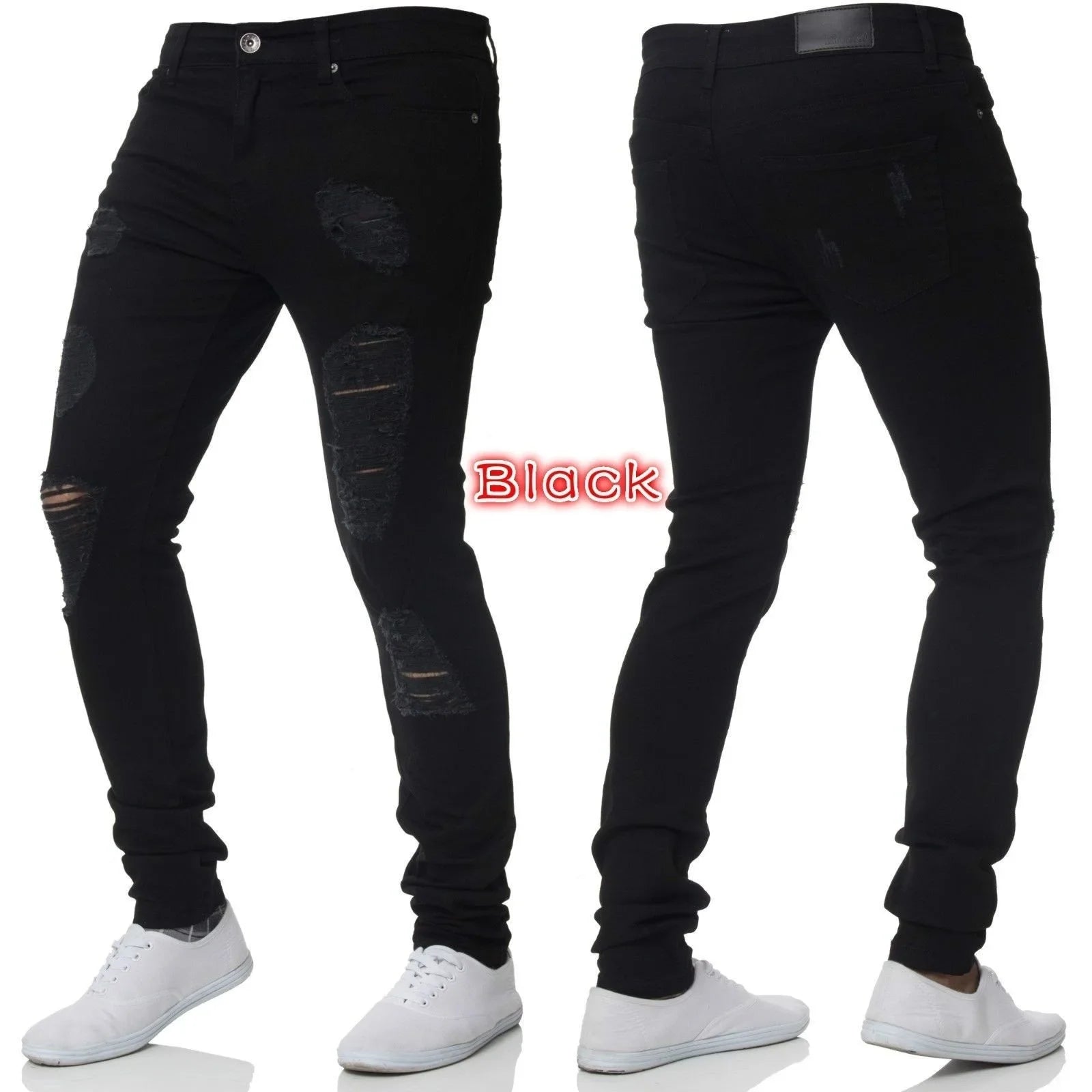 Ripped Jeans Men -