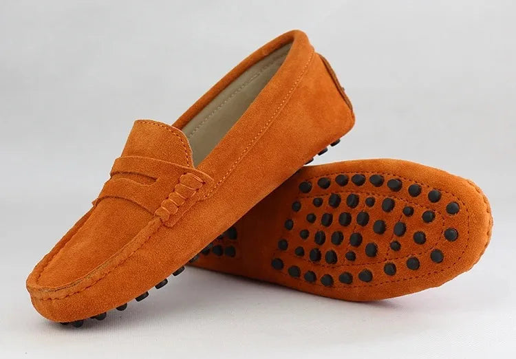100% Genuine leather Women flats Fashion Handmade Women Casual leather shoes Leather Moccasin Women Driving Shoes Loafers -