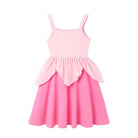 Summer Casual Dress for Girls Mermaid Dress One-Shoulder Sling Short Sleeve Cosplay Princess Costume Casual Vest 2-10 Years -
