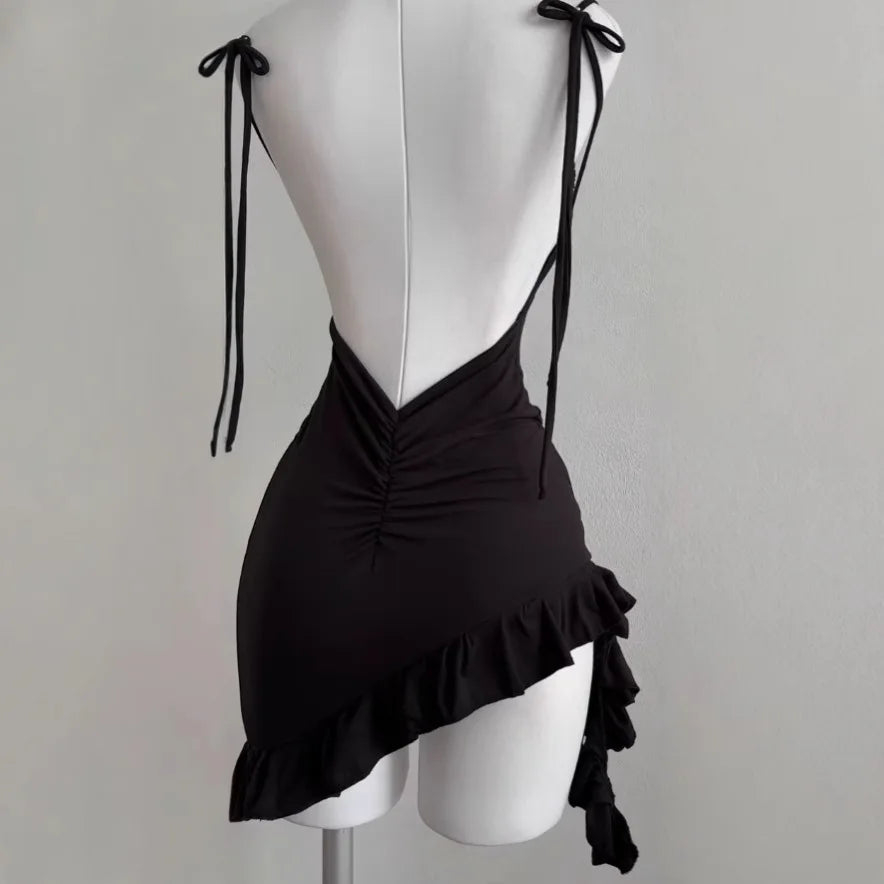 Sleeveless Backless Dress -