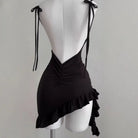 Sleeveless Backless Dress -