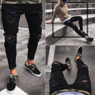 Mens Jeans Ripped & Stretch -