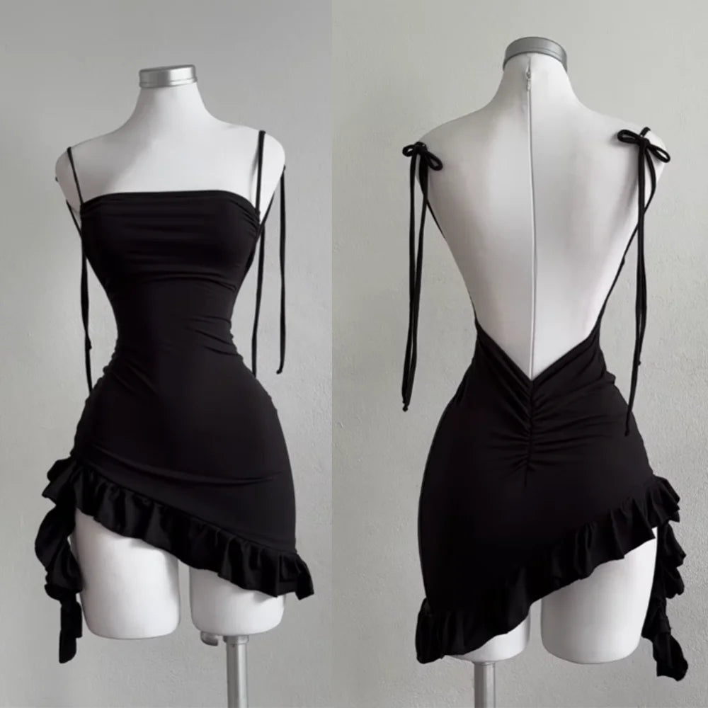 Sleeveless Backless Dress -