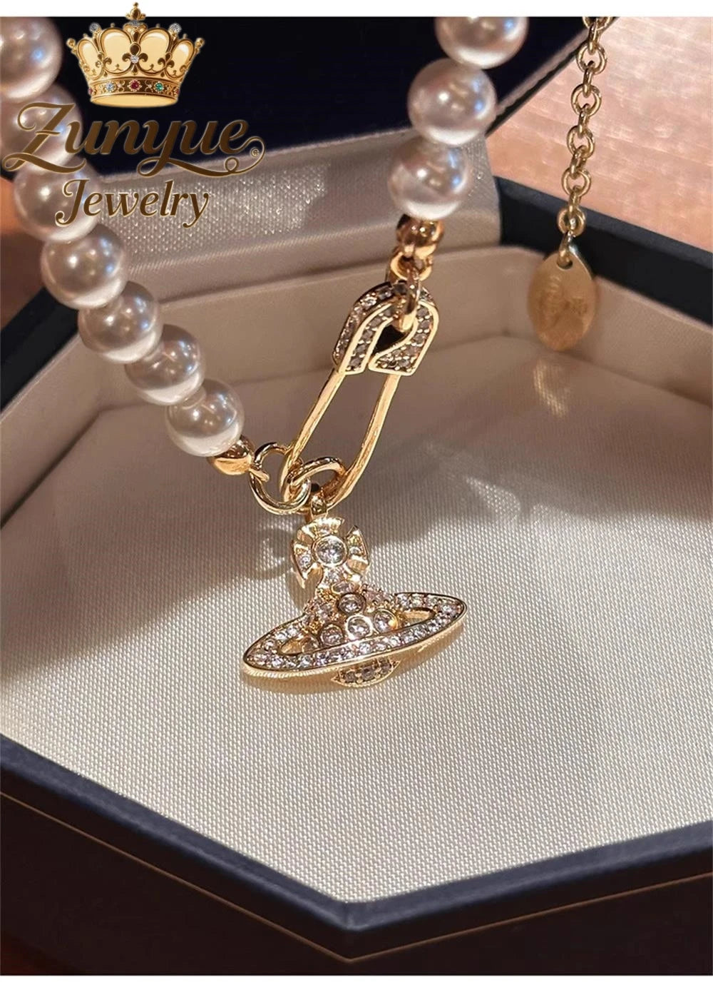 Natural Freshwater Pearl Necklace Exquisite High-end -