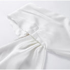 Elegant Ribbon Halter Dress -