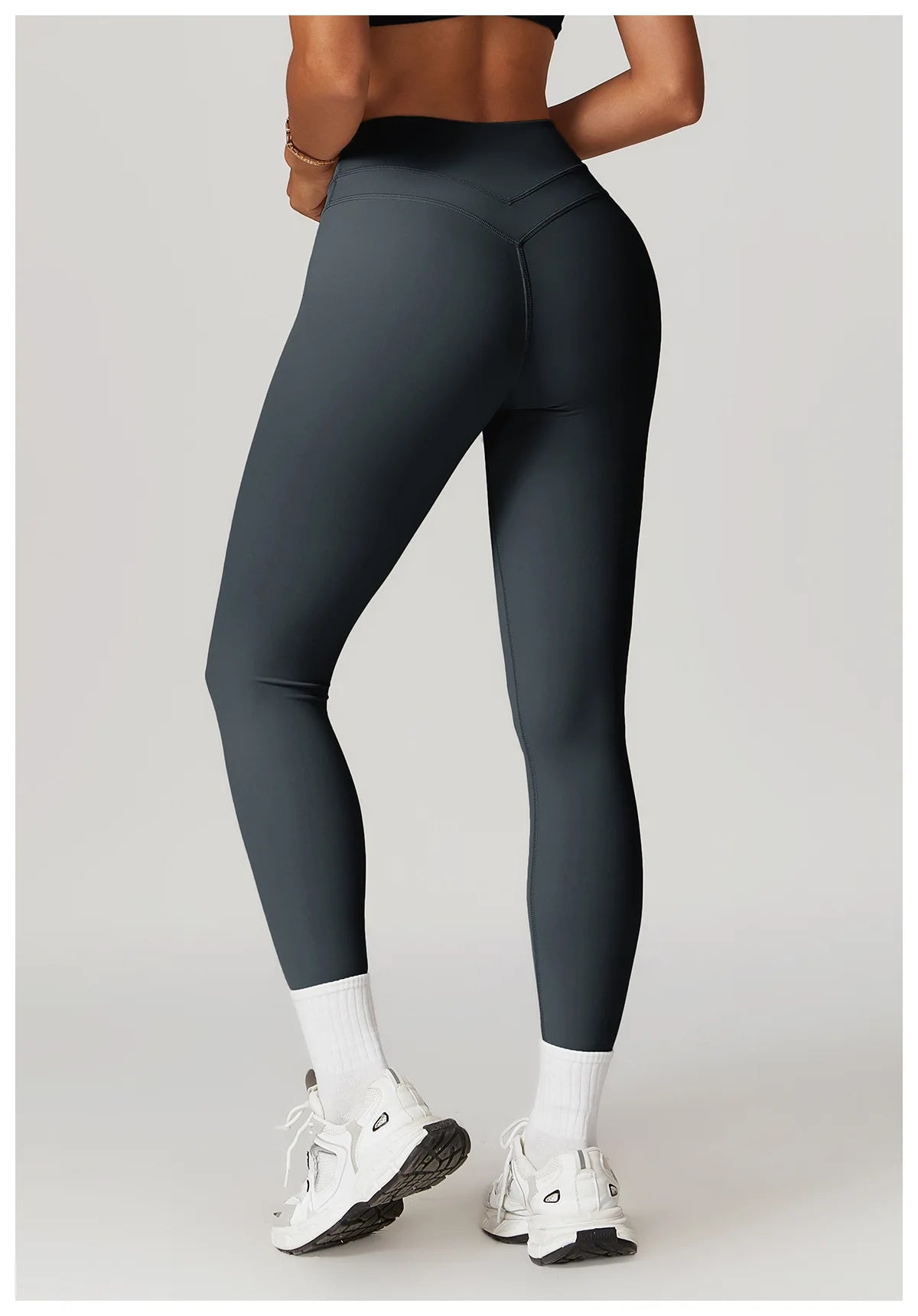 Yoga Leggings High Waist Sport Leggings Women's Running Workout Tights Gym Push Up Fitness Trousers -