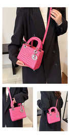 Make a style statement with this fashionable business tote bag designed for women. Featuring a touch of luxury, this bag is the perfect accessory to complement your professional look while adding a touch of elegance and sophistication. -