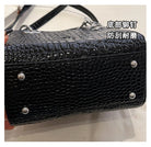 Make a style statement with this fashionable business tote bag designed for women. Featuring a touch of luxury, this bag is the perfect accessory to complement your professional look while adding a touch of elegance and sophistication. -