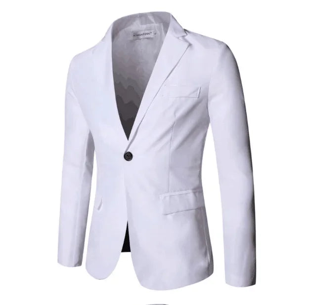 Two Piece Suit for Men - Slim Fit Wedding & Smart Casual Suit Set -
