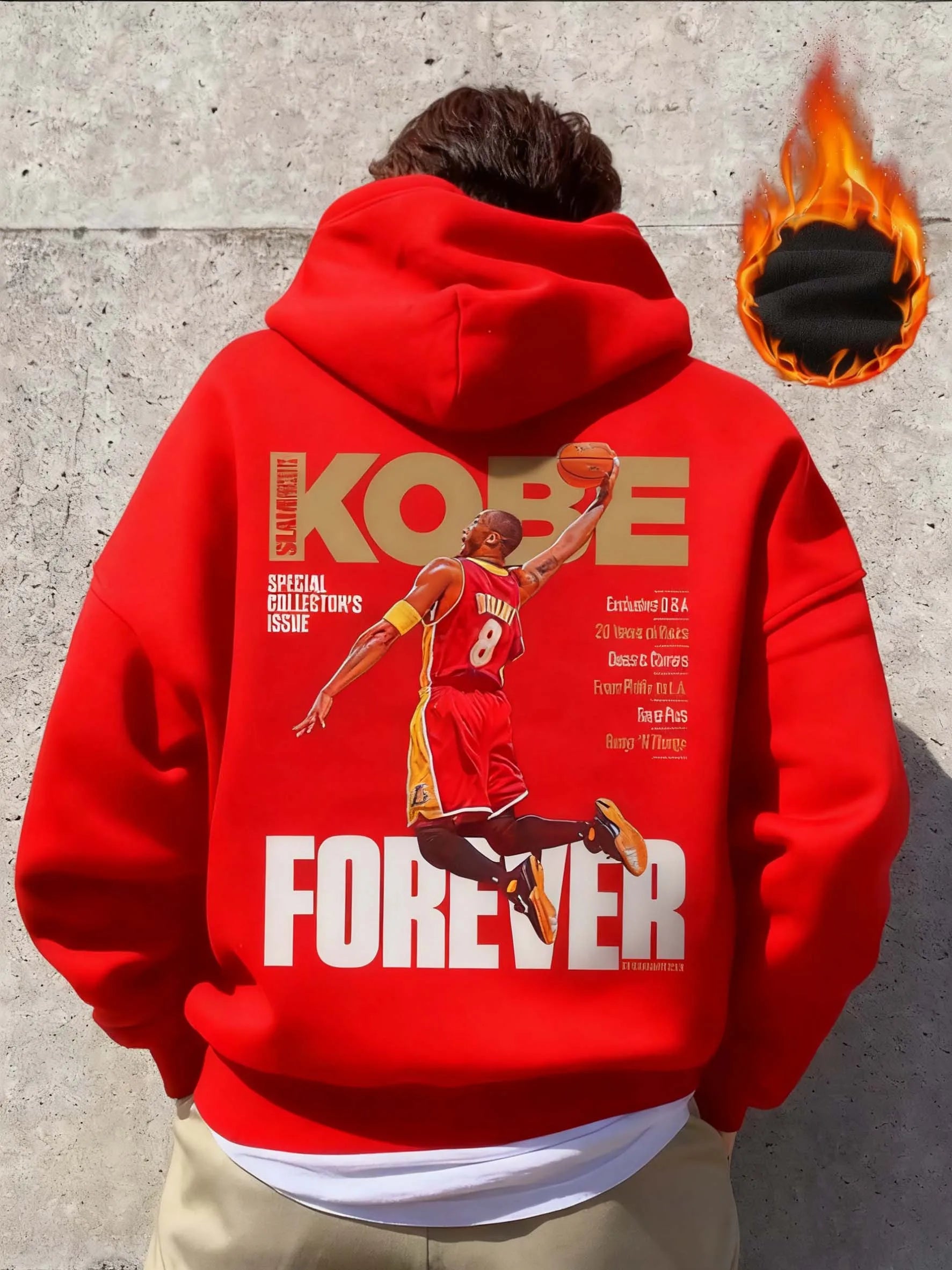 Men's Thermal Lined Hoodie (Kobe) -