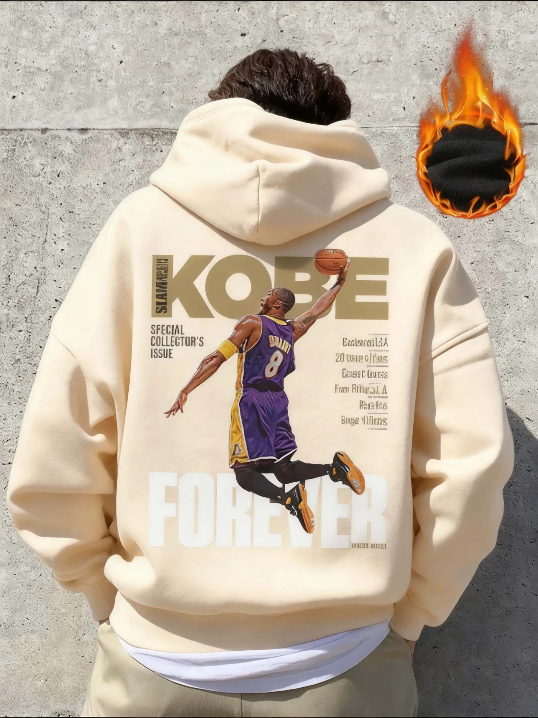 Men's Thermal Lined Hoodie (Kobe) -