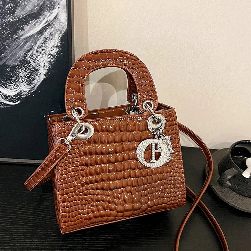Make a style statement with this fashionable business tote bag designed for women. Featuring a touch of luxury, this bag is the perfect accessory to complement your professional look while adding a touch of elegance and sophistication. -